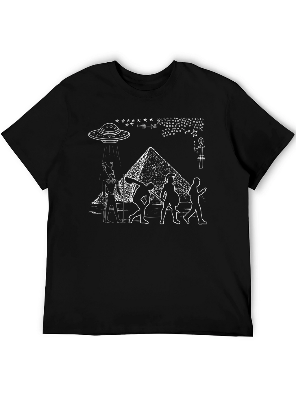 Ancient Aliens Graphic Tee - Evolution T-Shirt