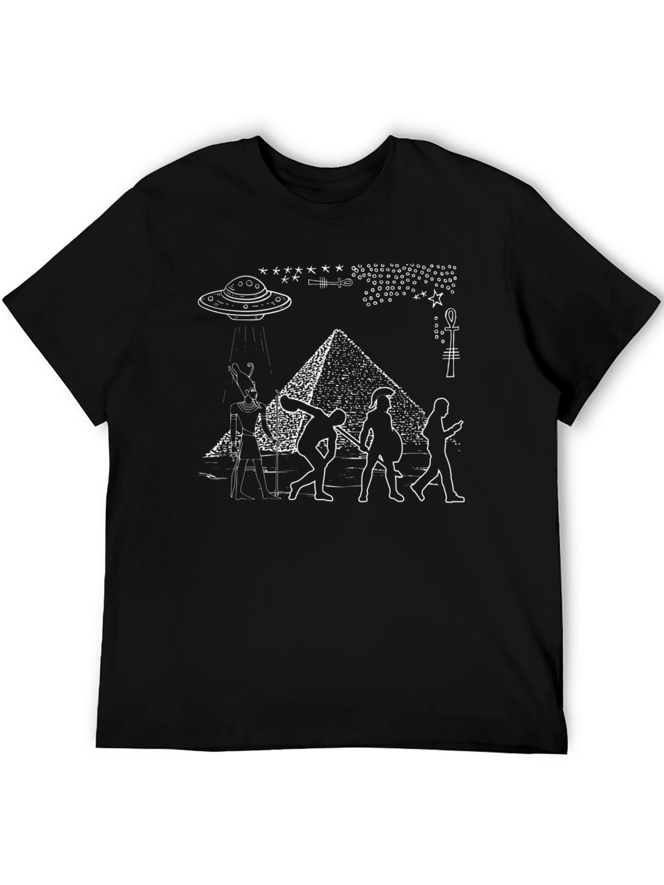 Ancient Aliens Graphic Tee - Evolution T-Shirt