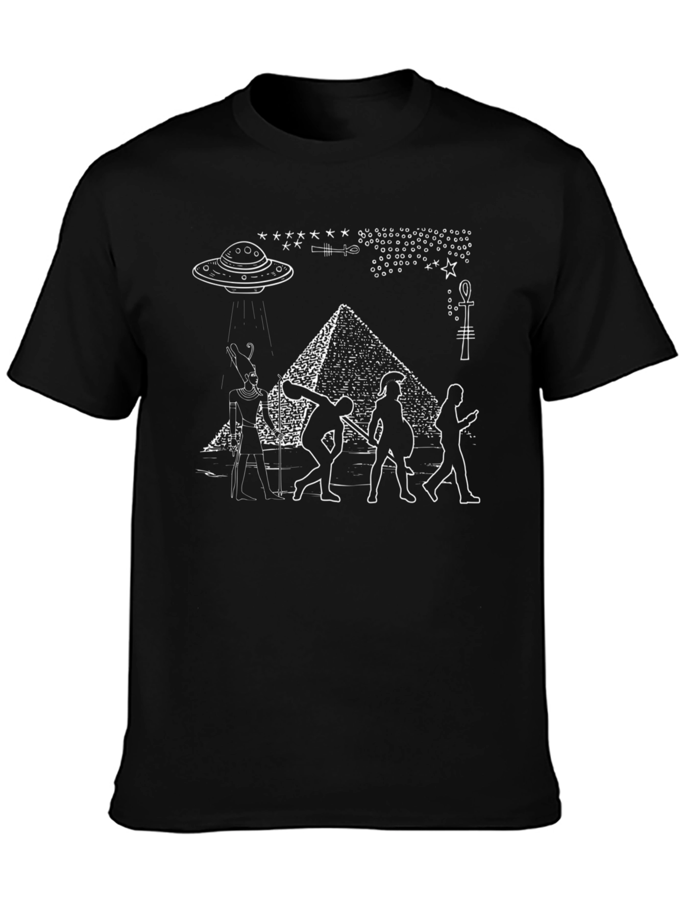 Ancient Aliens Graphic Tee - Evolution T-Shirt