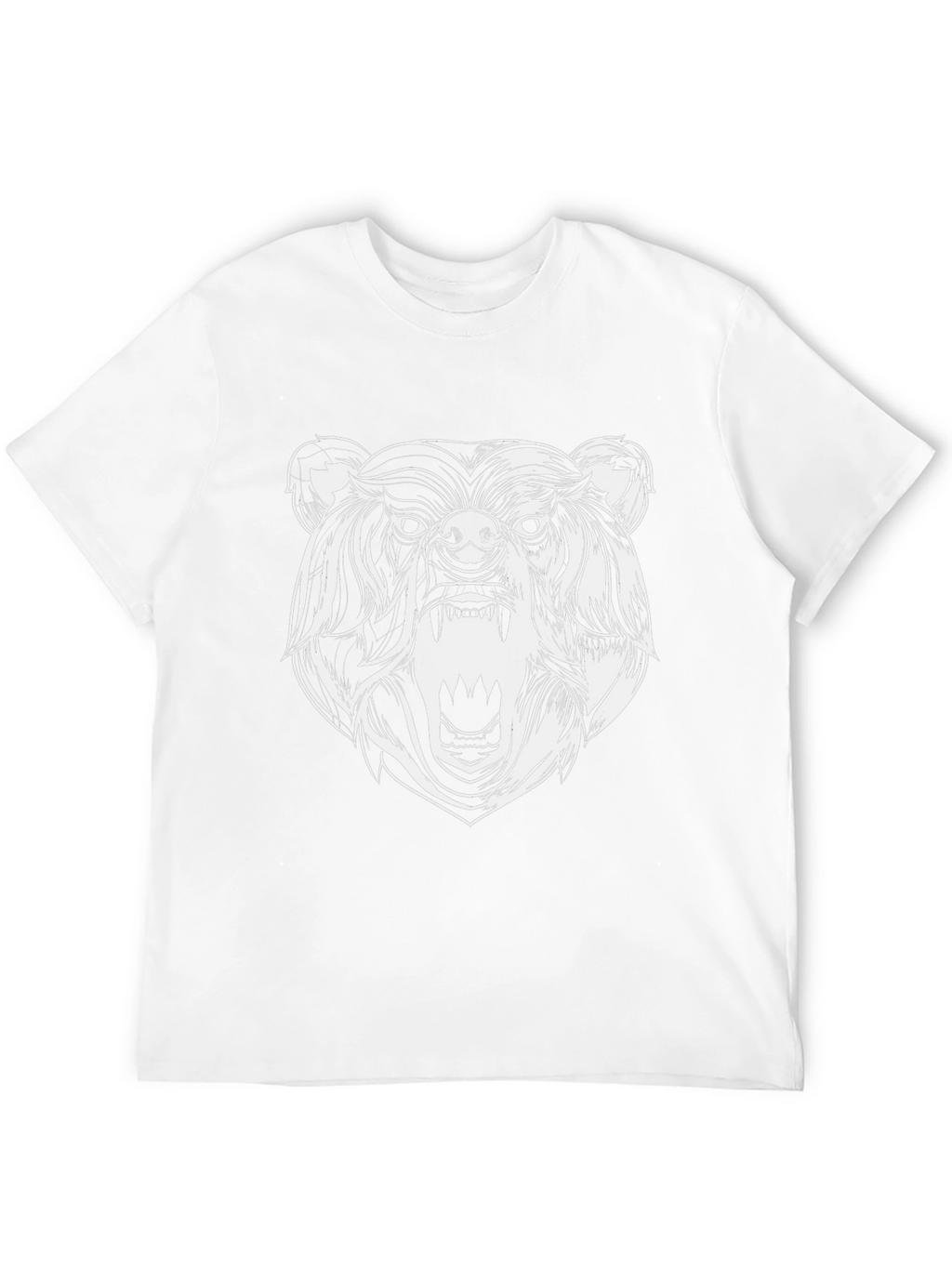 Black Bear Graphic Tee - Mens Crew Neck T-Shirt