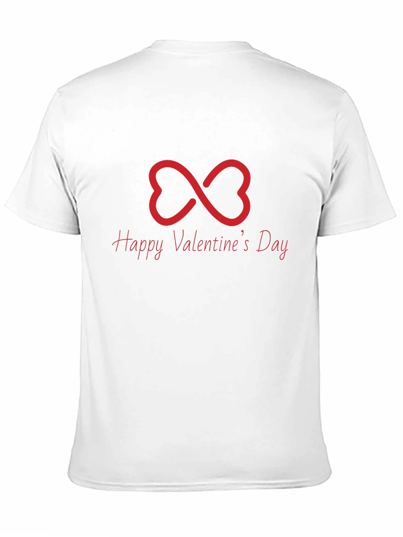 Happy Valentines Day Infinity Heart T-Shirt