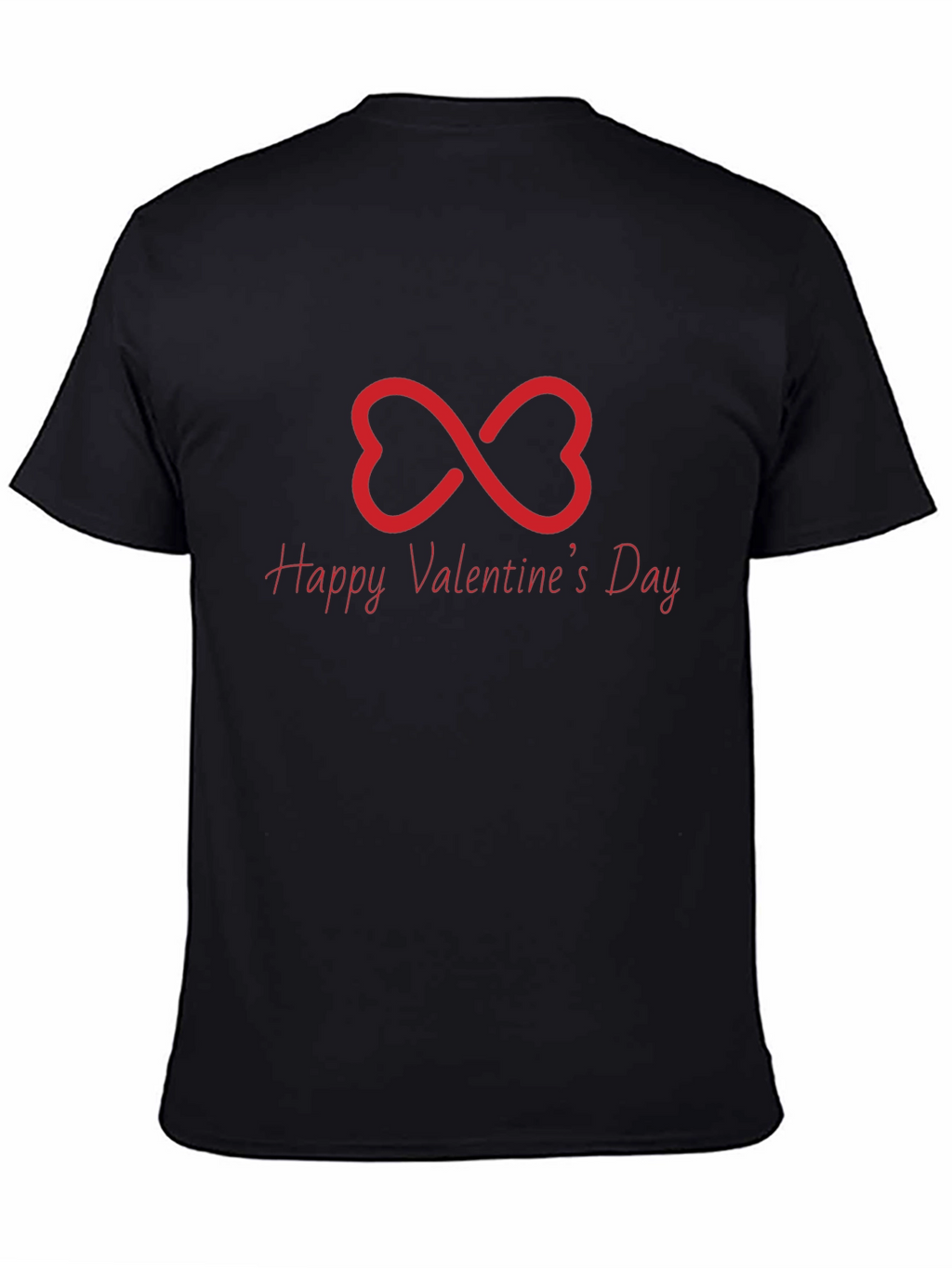 Happy Valentines Day Infinity Heart T-Shirt