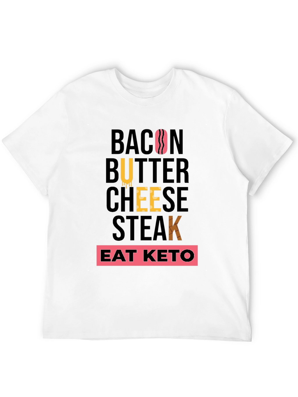 Eat Keto T-Shirt - Funny Diet Tee