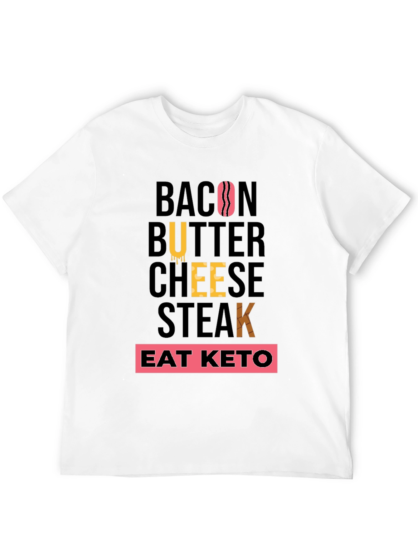Eat Keto T-Shirt - Funny Diet Tee