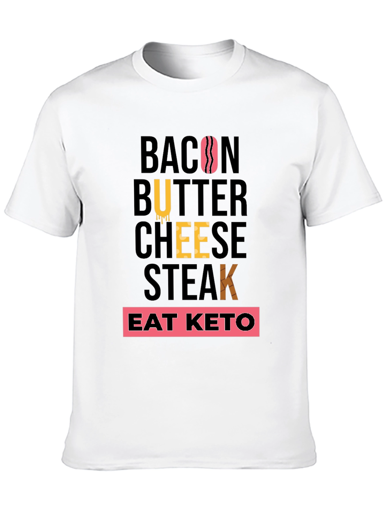 Eat Keto T-Shirt - Funny Diet Tee