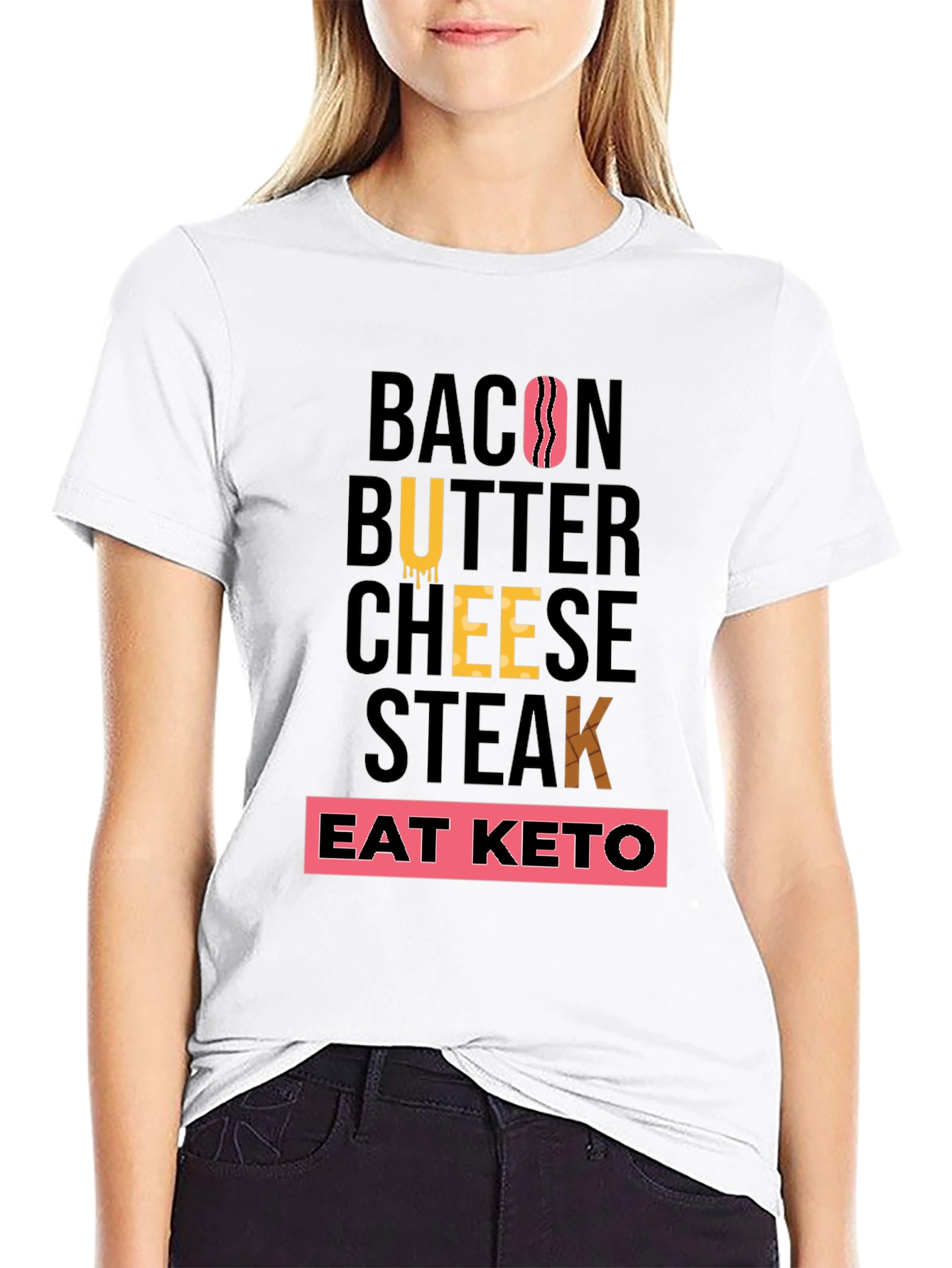 Eat Keto T-Shirt - Funny Diet Tee