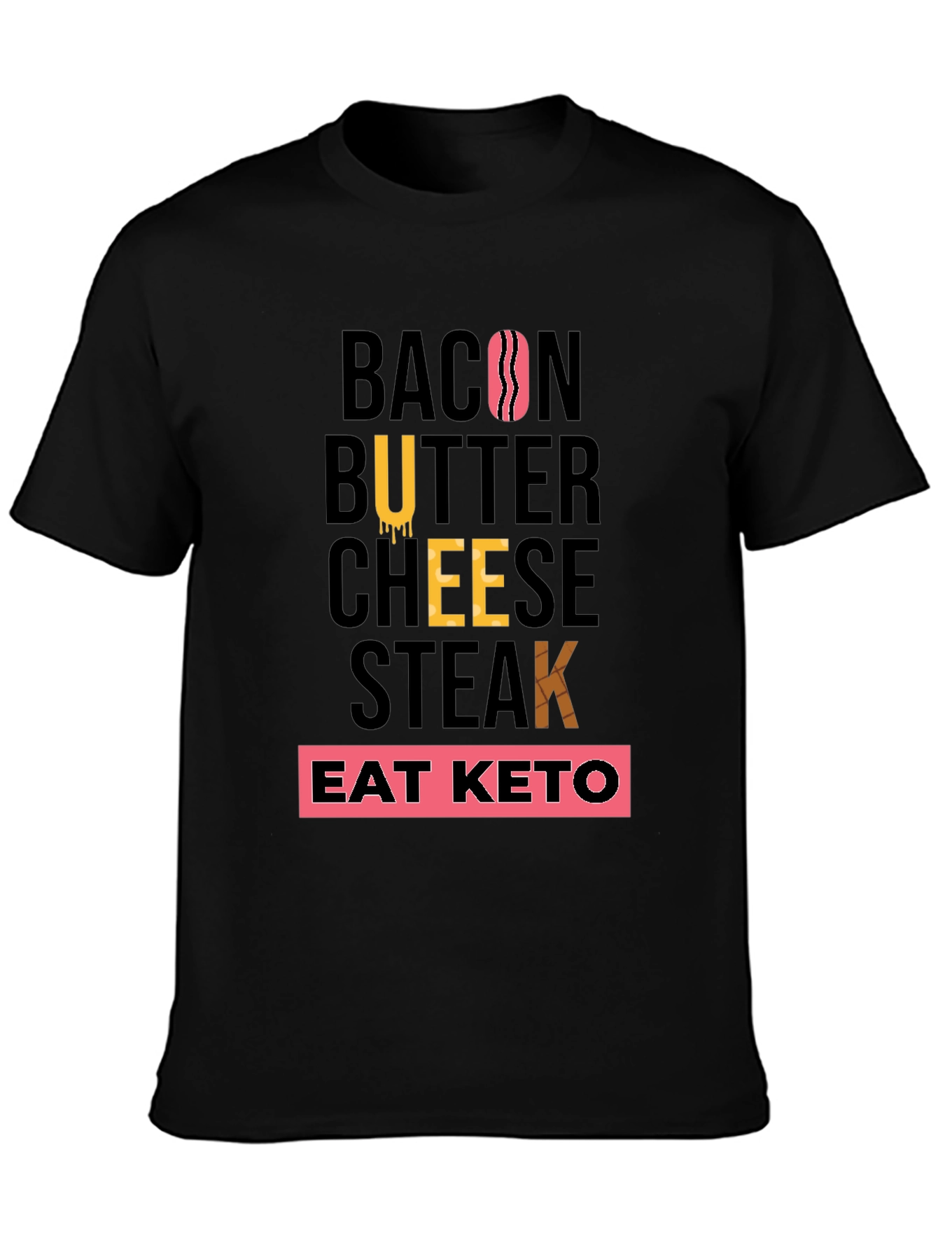 Eat Keto T-Shirt - Funny Diet Tee