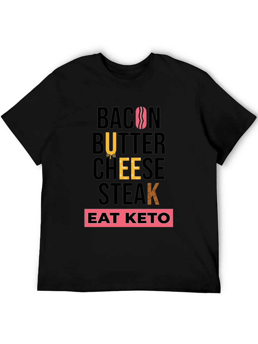 Eat Keto T-Shirt - Funny Diet Tee