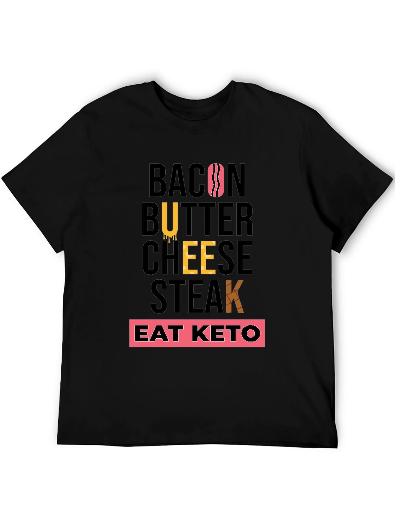 Eat Keto T-Shirt - Funny Diet Tee