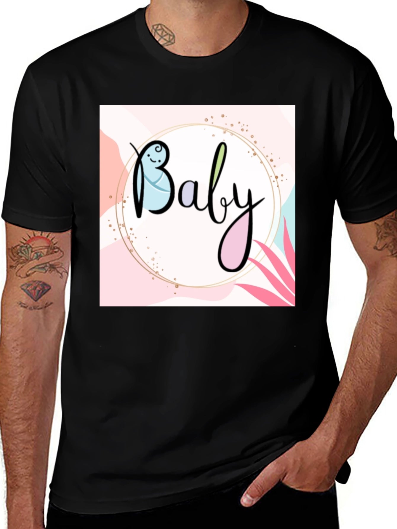Baby Graphic Tee - Cute Newborn Design