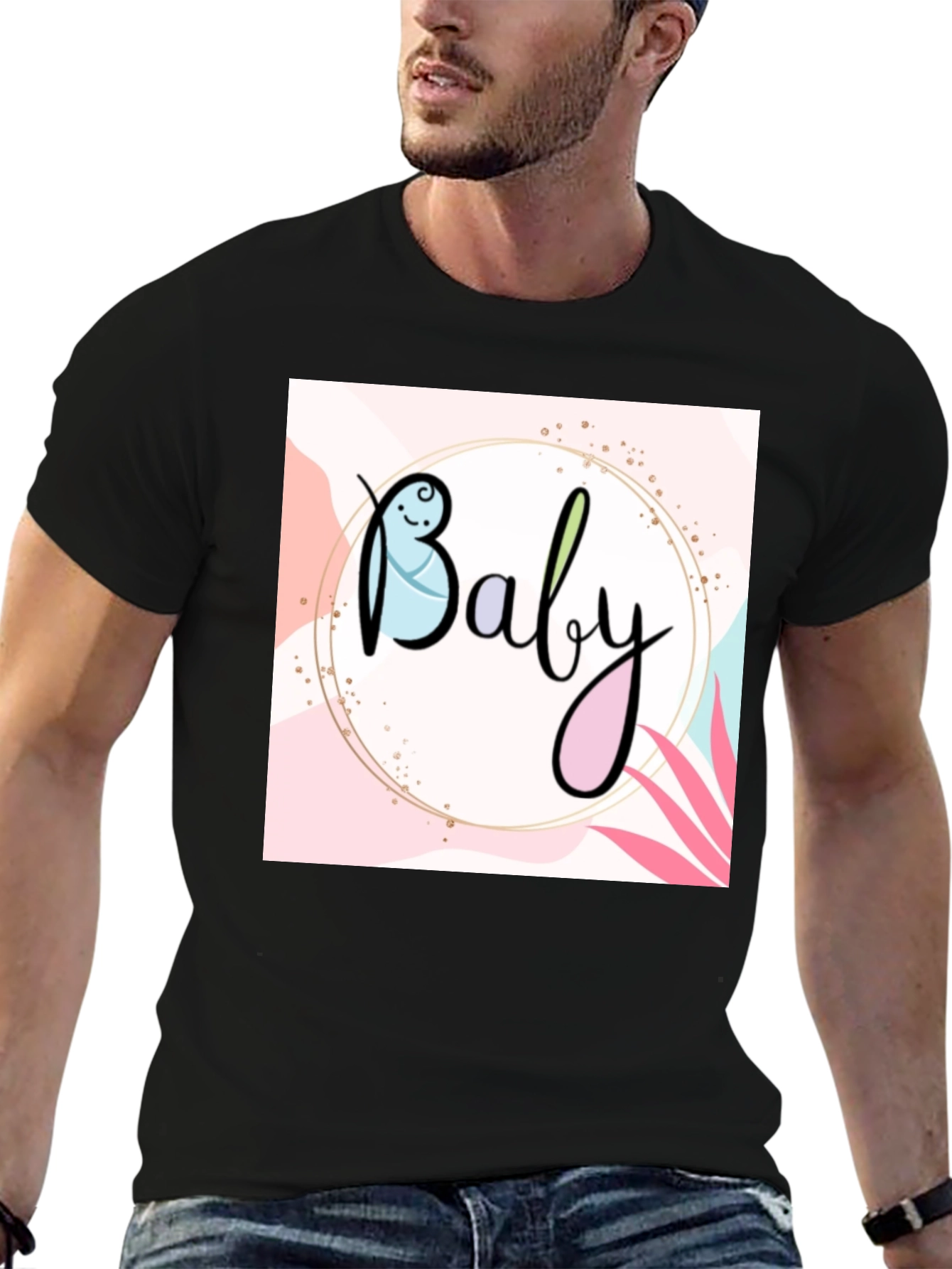 Baby Graphic Tee - Cute Newborn Design