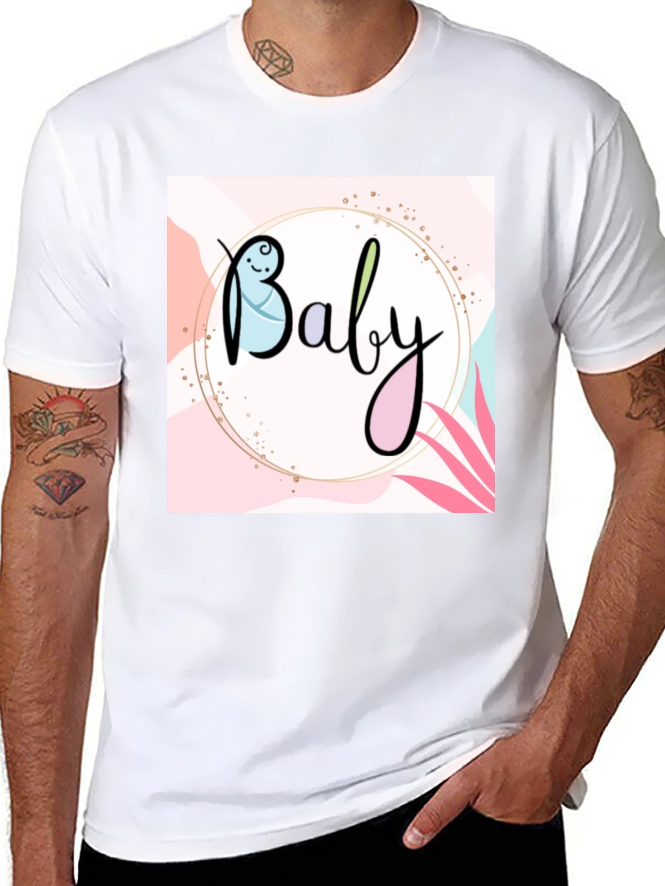 Baby Graphic Tee - Cute Newborn Design