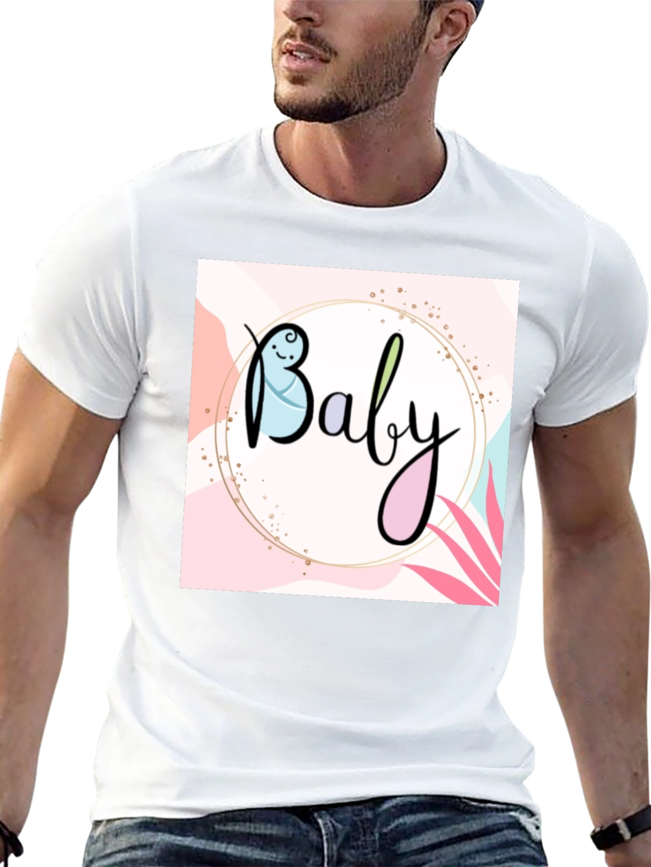 Baby Graphic Tee - Cute Newborn Design