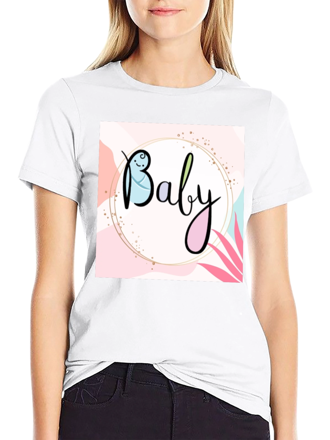 Baby Graphic Tee - Cute Newborn Design