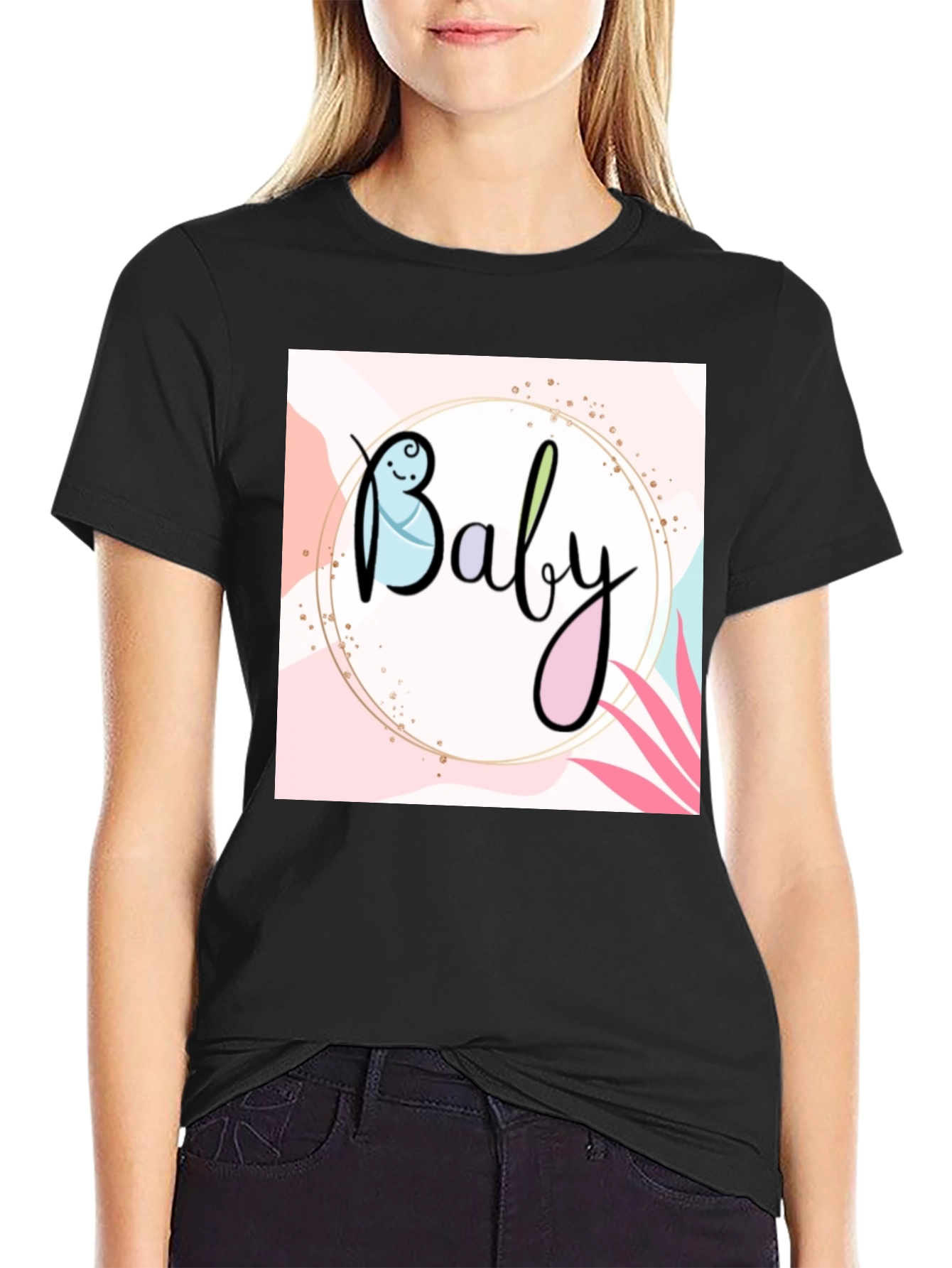 Baby Graphic Tee - Cute Newborn Design