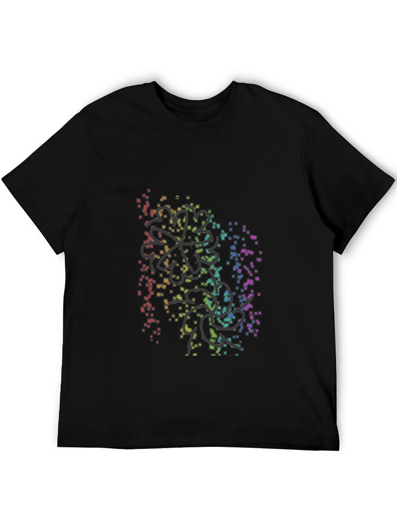 Rainbow Clover T-Shirt - Lucky Charm Tee