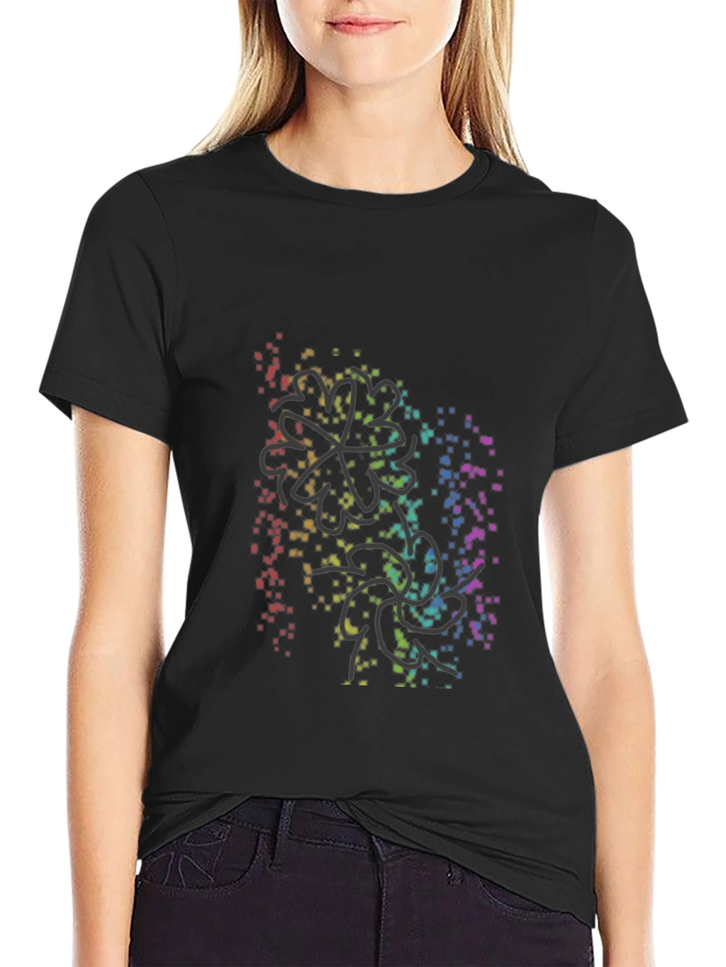 Rainbow Clover T-Shirt - Lucky Charm Tee