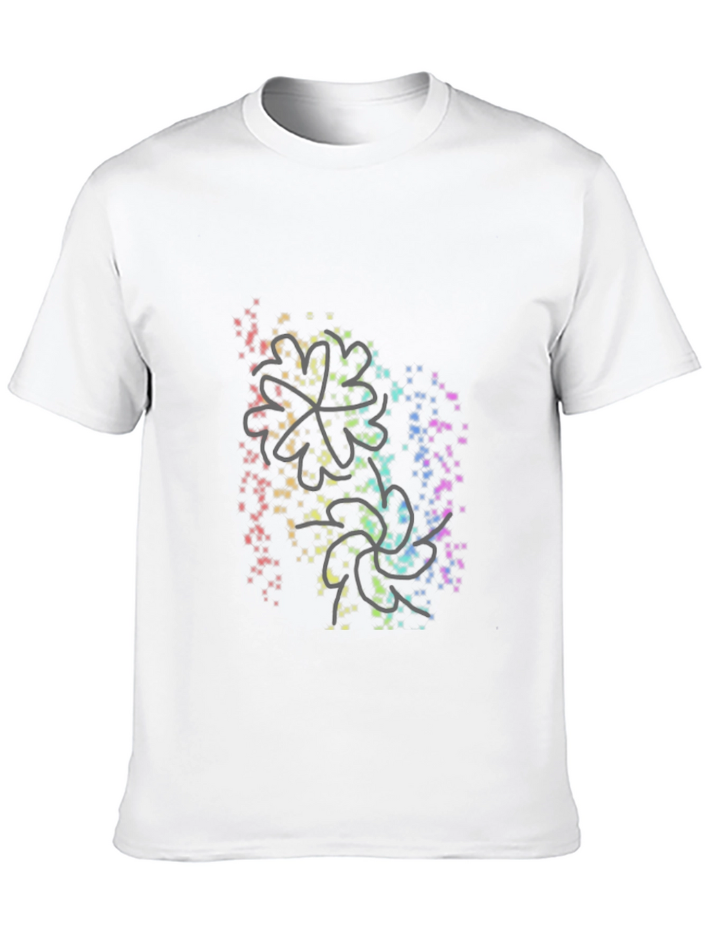 Rainbow Clover T-Shirt - Lucky Charm Tee