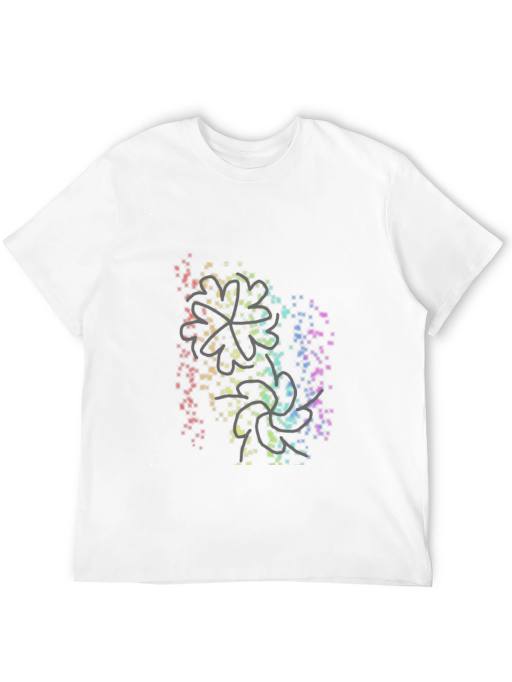 Rainbow Clover T-Shirt - Lucky Charm Tee