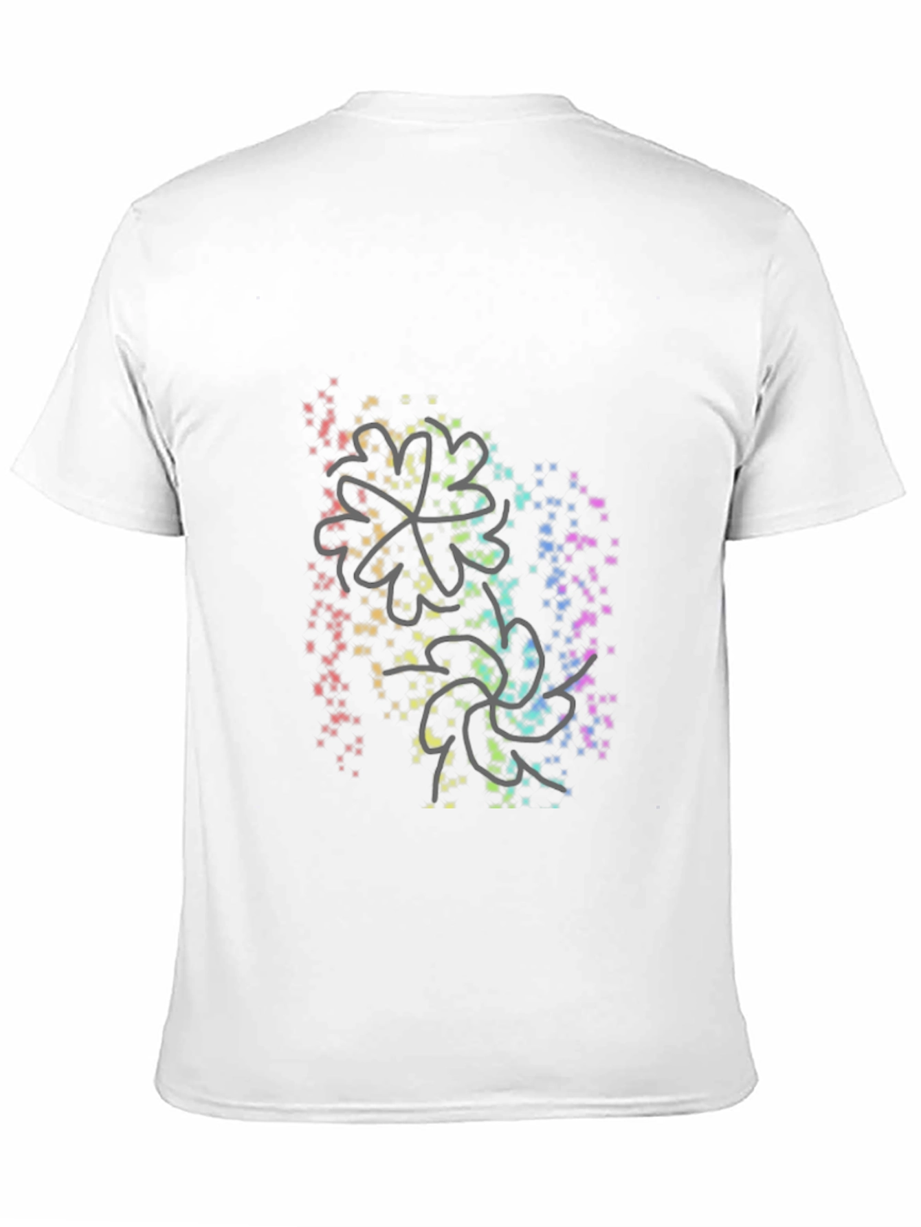 Rainbow Clover T-Shirt - Lucky Charm Tee