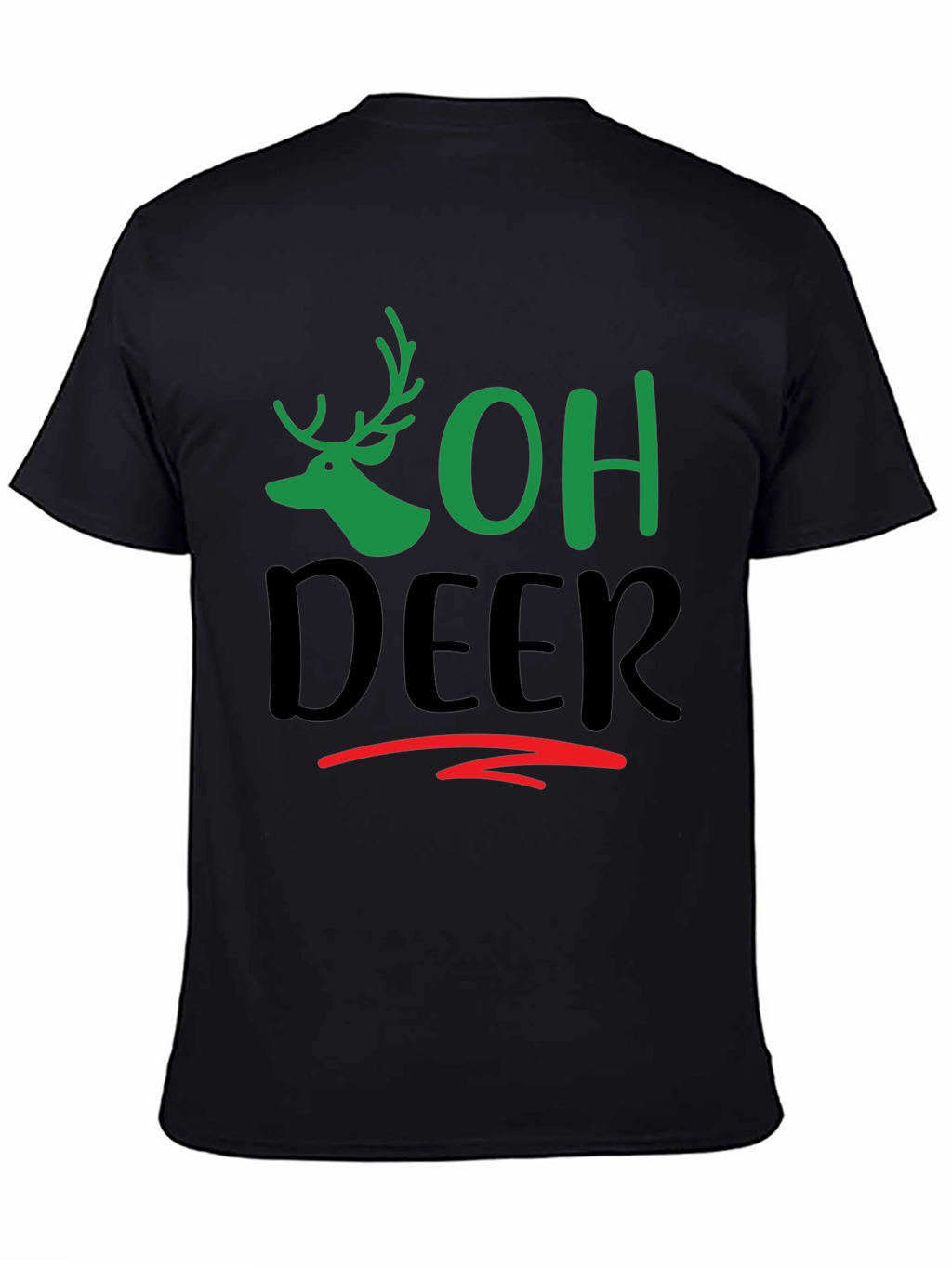 Oh Deer Graphic Tee - Holiday Fun