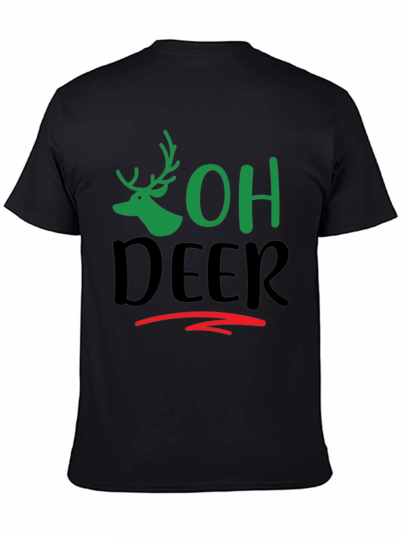 Oh Deer Graphic Tee - Holiday Fun