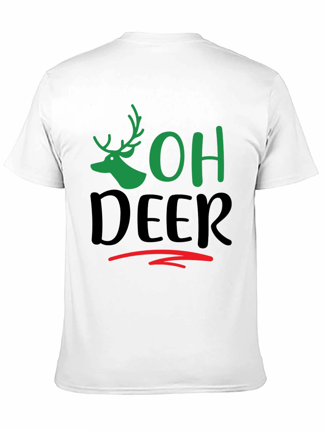 Oh Deer Graphic Tee - Holiday Fun