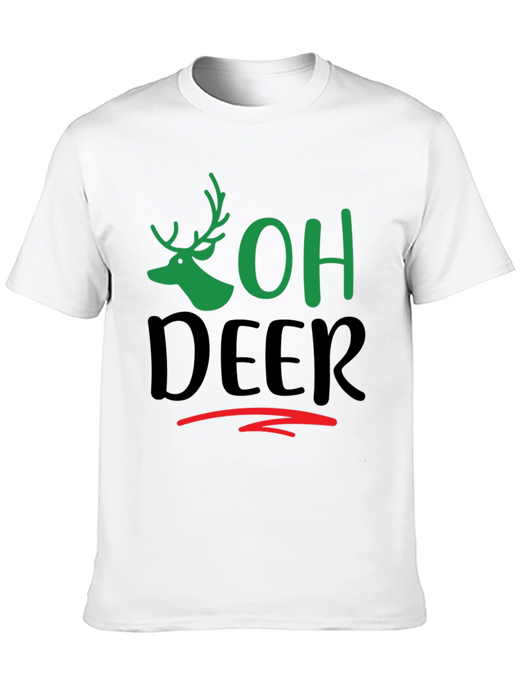 Oh Deer Graphic Tee - Holiday Fun