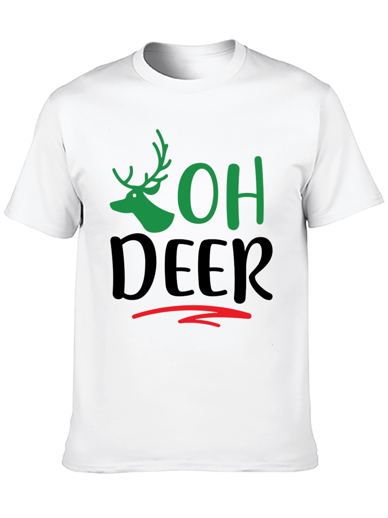 Oh Deer Graphic Tee - Holiday Fun