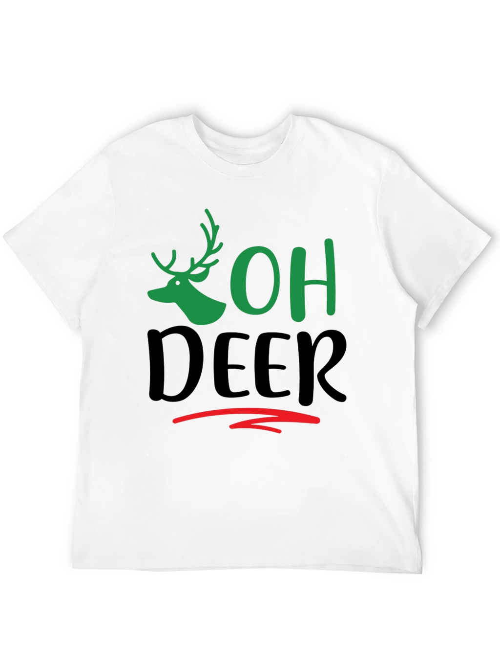Oh Deer Graphic Tee - Holiday Fun
