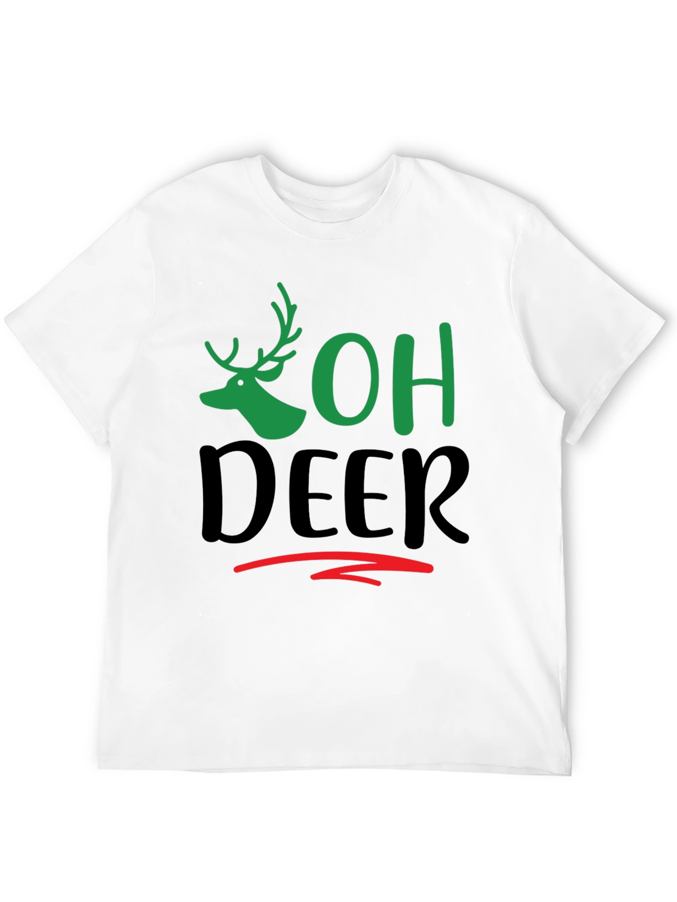 Oh Deer Graphic Tee - Holiday Fun