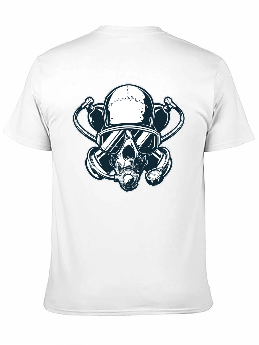 Skull Gas Mask Graphic T-Shirt - Edgy Streetwear