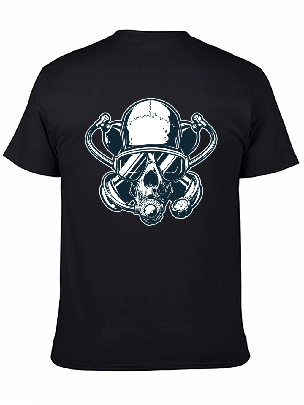 Skull Gas Mask Graphic T-Shirt - Edgy Streetwear
