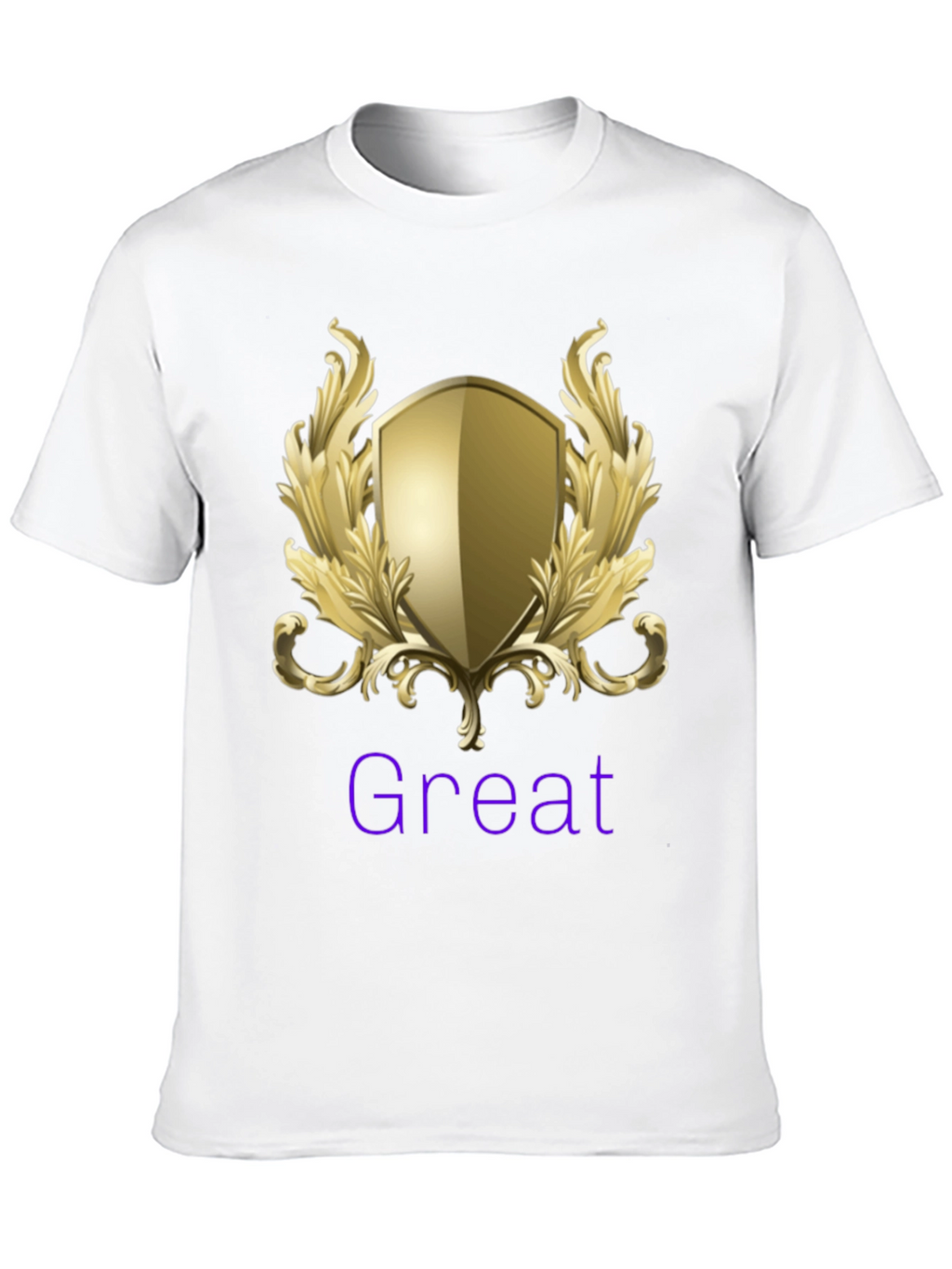 Great Shield Graphic T-Shirt - Premium Black Tee