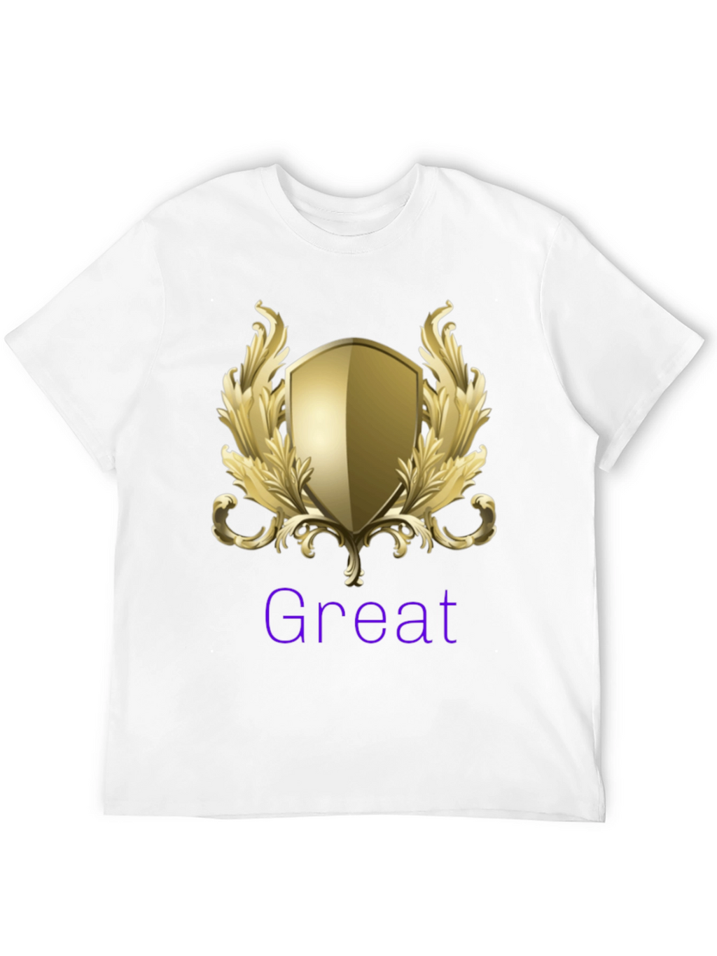 Great Shield Graphic T-Shirt - Premium Black Tee