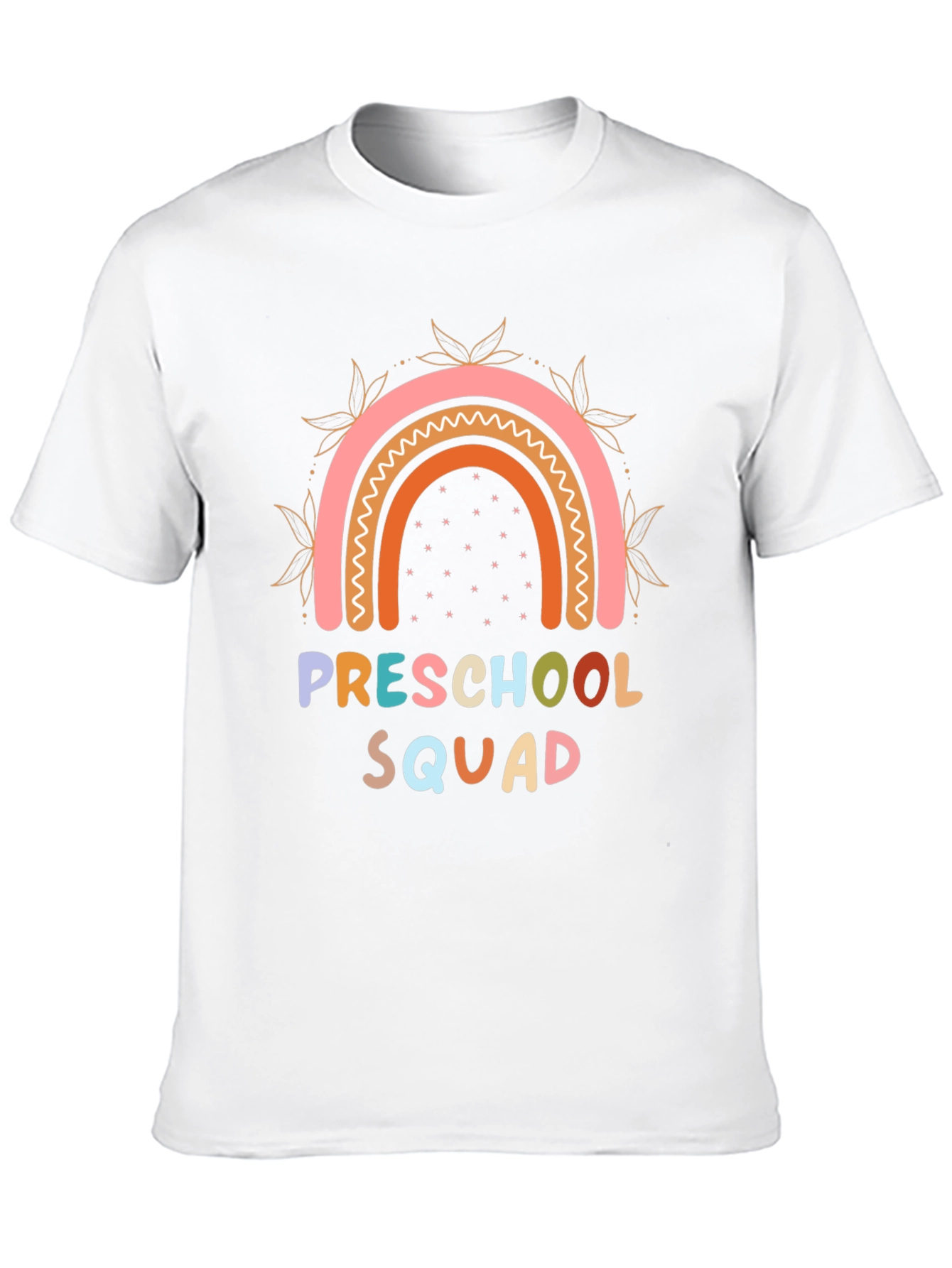 Preschool Squad Rainbow Graphic T-Shirt