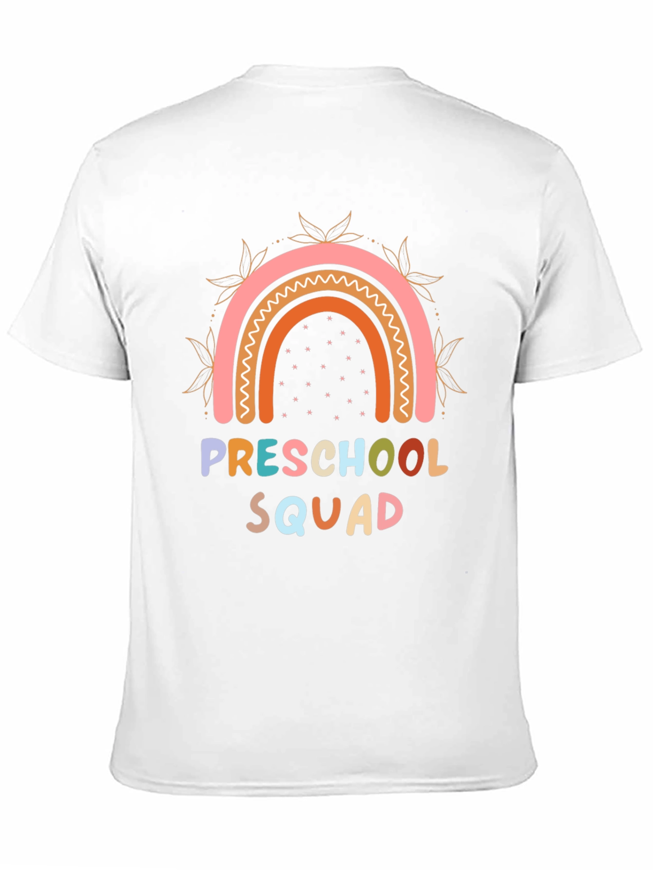 Preschool Squad Rainbow Graphic T-Shirt