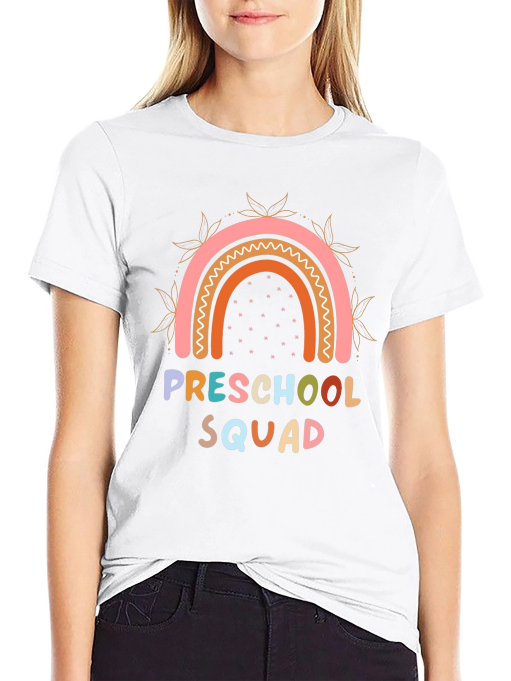 Preschool Squad Rainbow Graphic T-Shirt