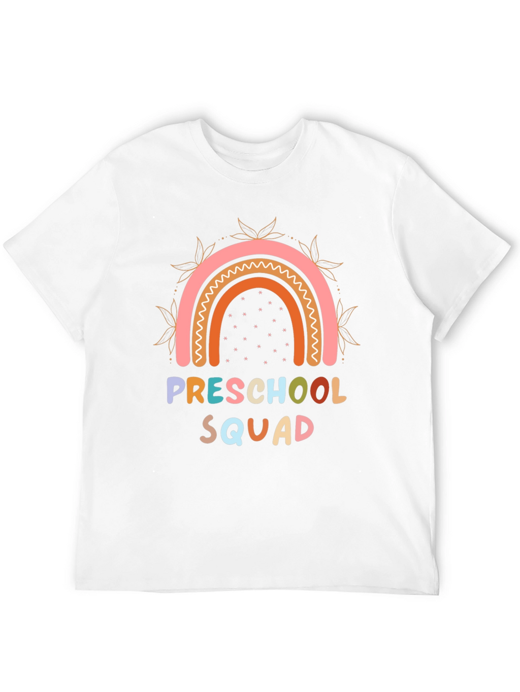 Preschool Squad Rainbow Graphic T-Shirt