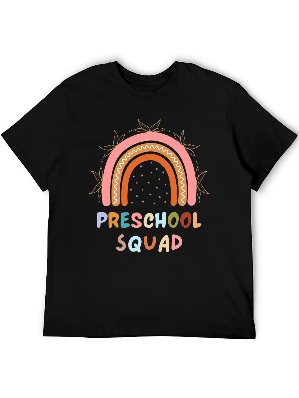 Preschool Squad Rainbow Graphic T-Shirt