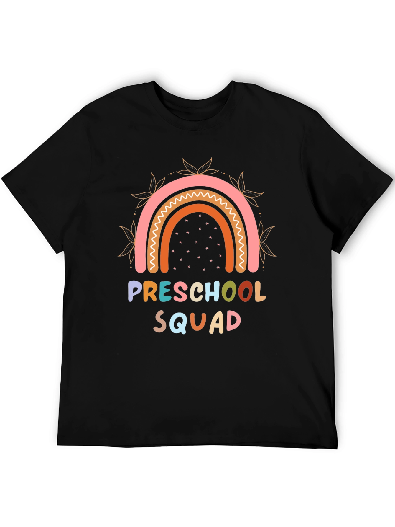 Preschool Squad Rainbow Graphic T-Shirt