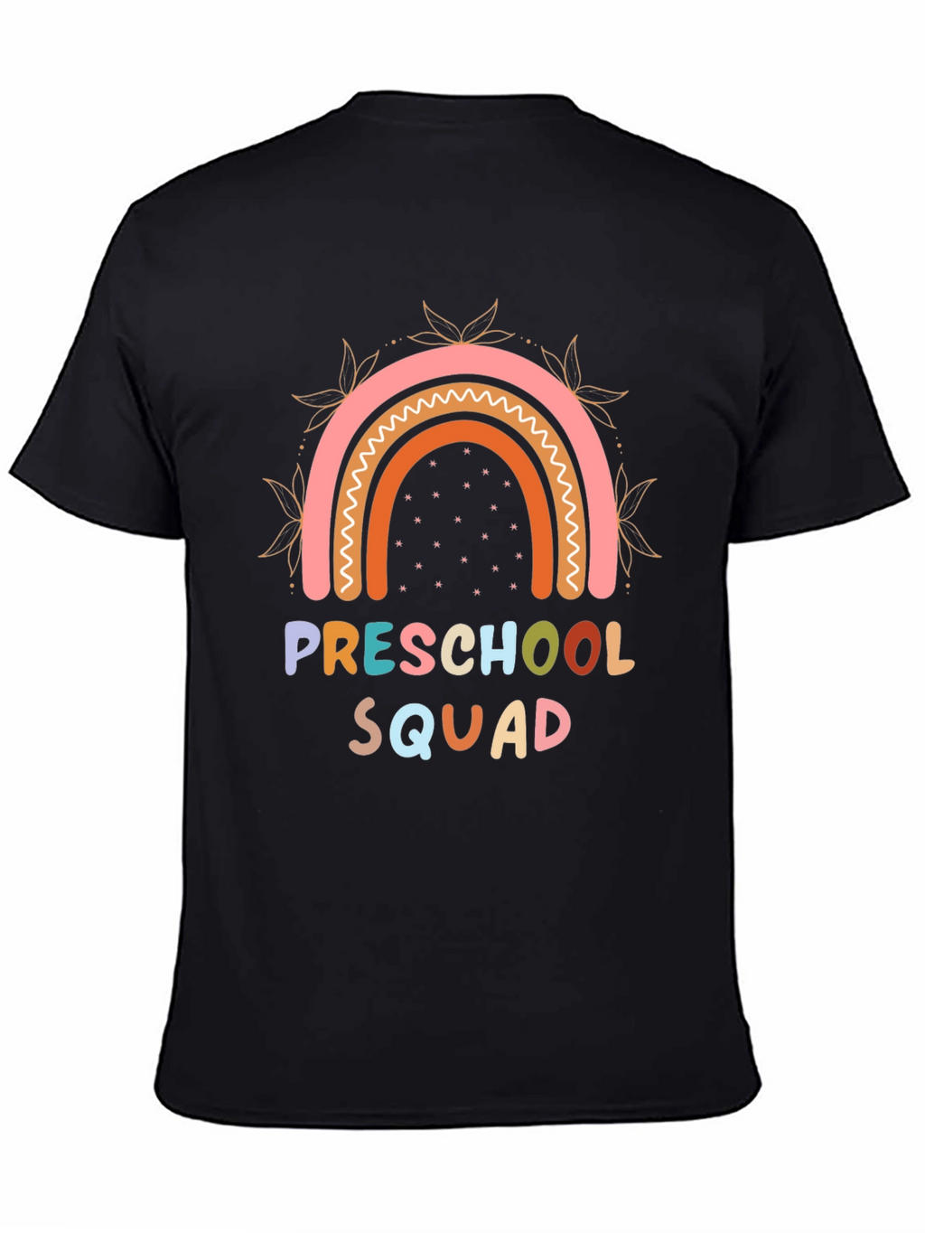 Preschool Squad Rainbow Graphic T-Shirt