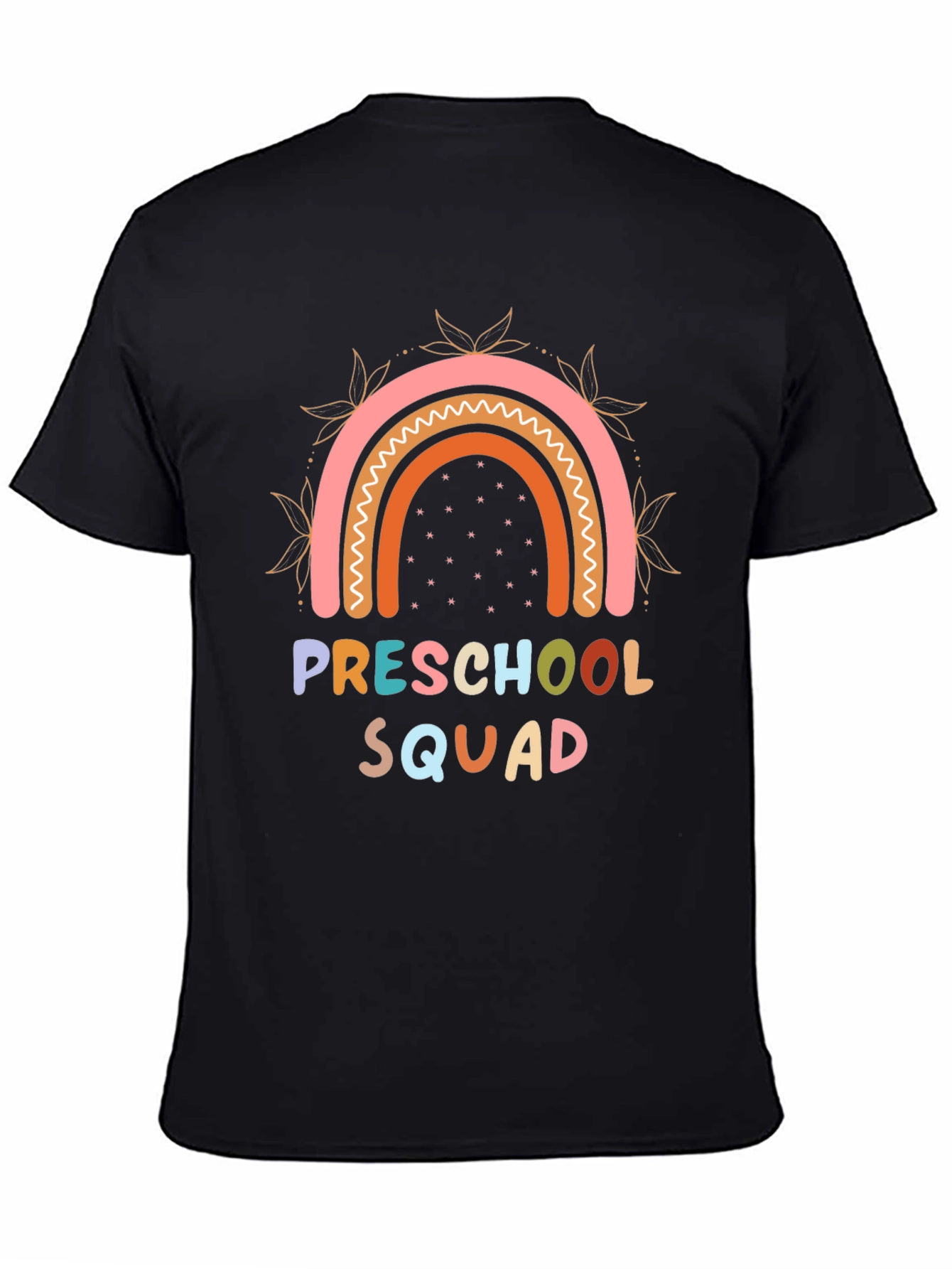 Preschool Squad Rainbow Graphic T-Shirt