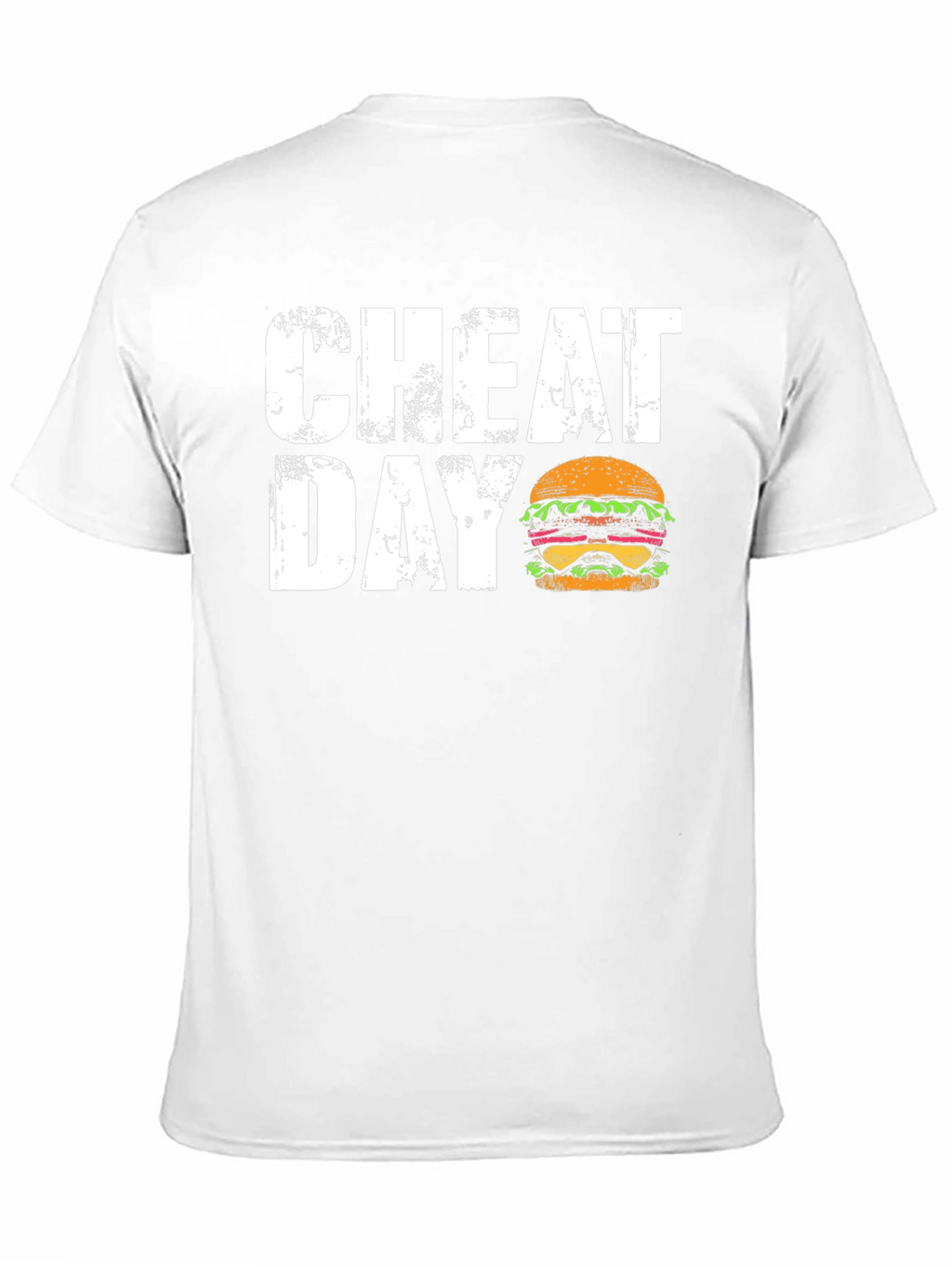 Cheat Day Burger T-Shirt -  Foodie Fun!
