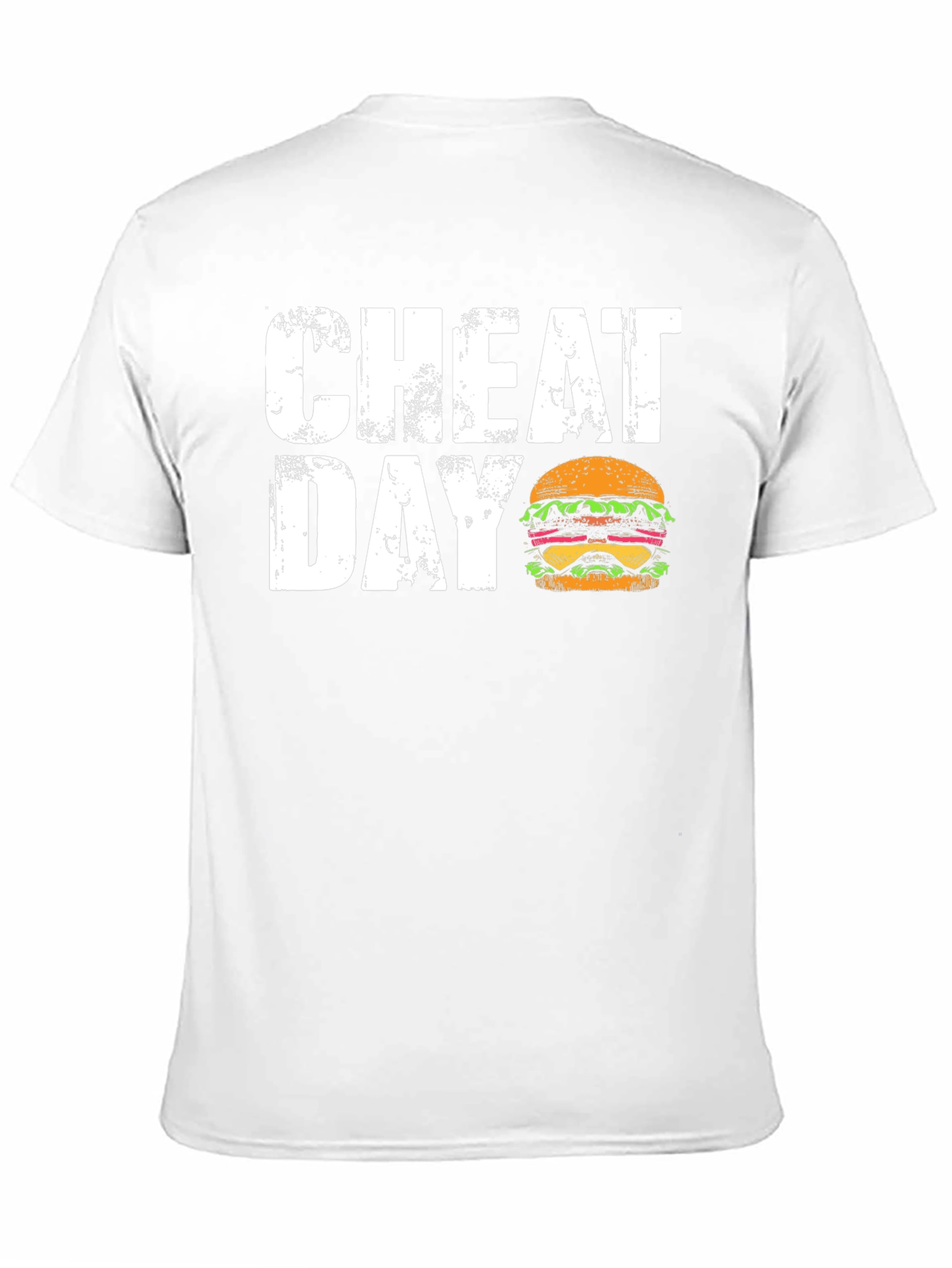 Cheat Day Burger T-Shirt -  Foodie Fun!