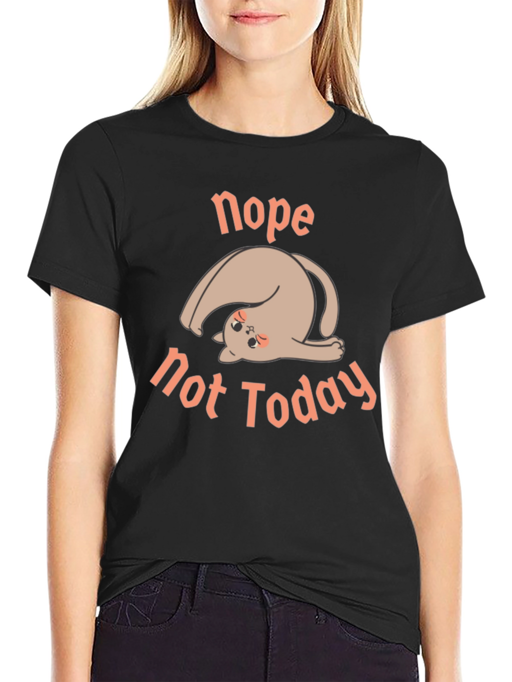 Nope Not Today Graphic Tee - Relaxed Fit