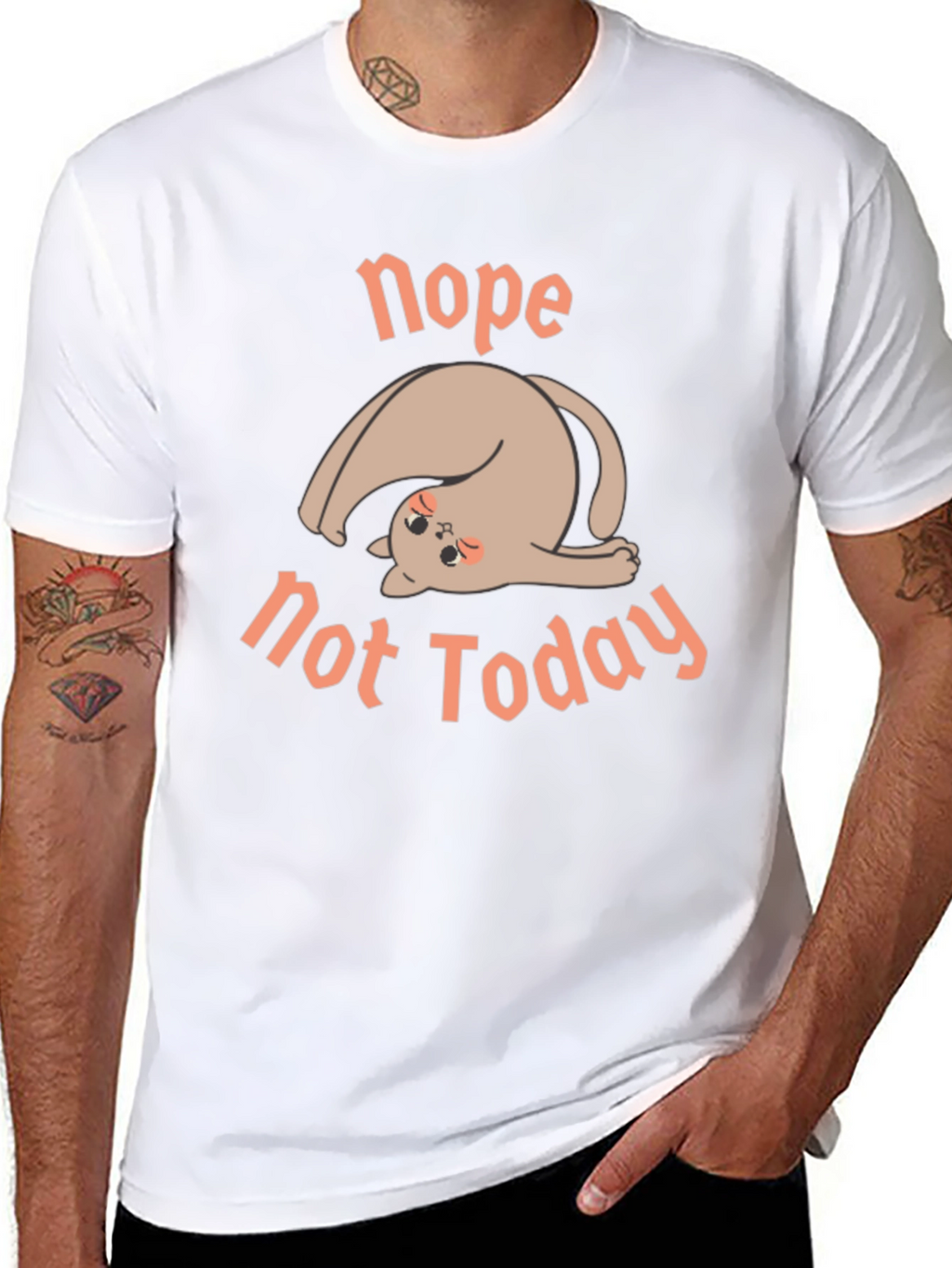 Nope Not Today Graphic Tee - Relaxed Fit