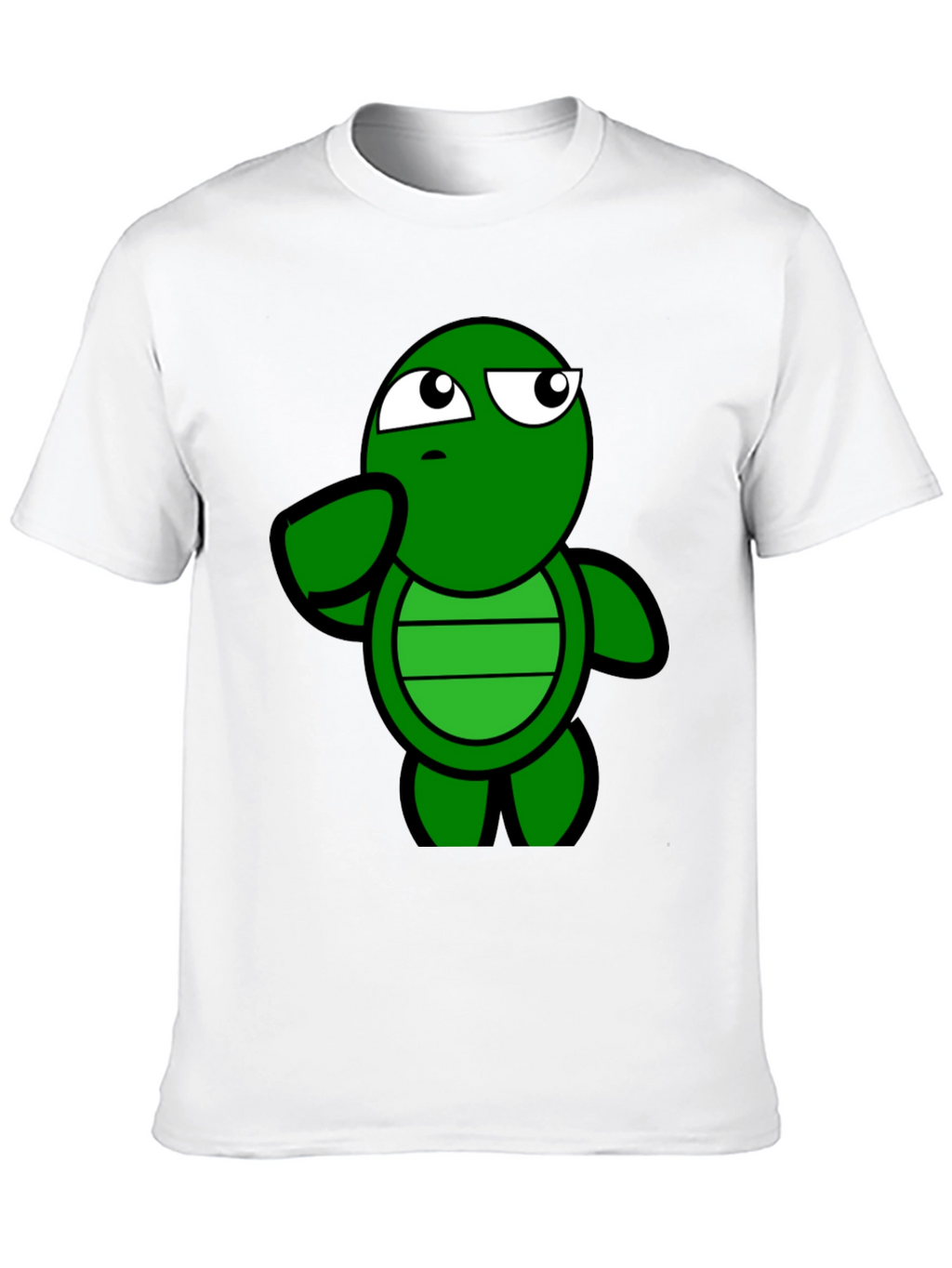 Funny Turtle Graphic Tee - Casual Black T-Shirt