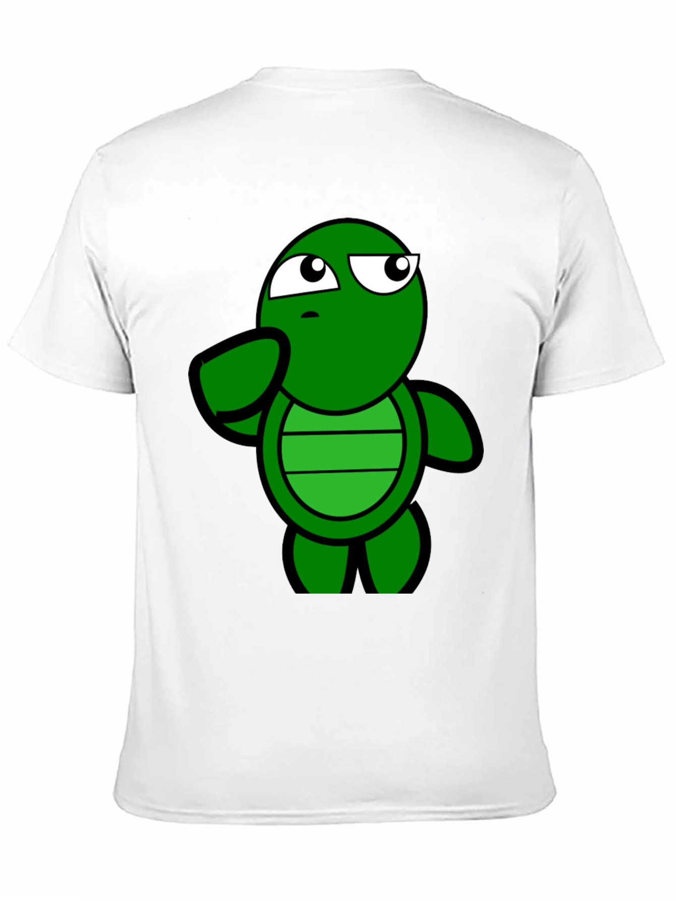 Funny Turtle Graphic Tee - Casual Black T-Shirt