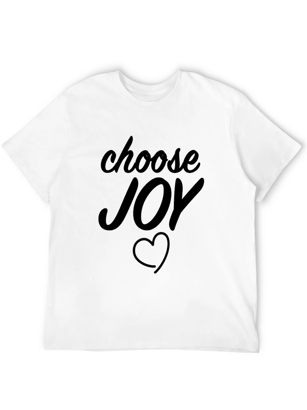 Choose Joy T-Shirt - Heart Graphic